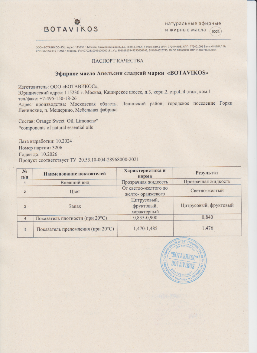 Паспорт №102024